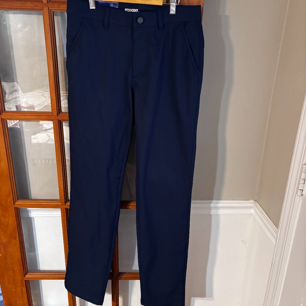 Men's 32 Degrees Cool 30x34 Stretch Performance Pants Navy